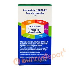 Bausch Lomb PreserVision AREDS 2 Formula 210 Soft Gels Eye Vitamin 08/2026+ New
