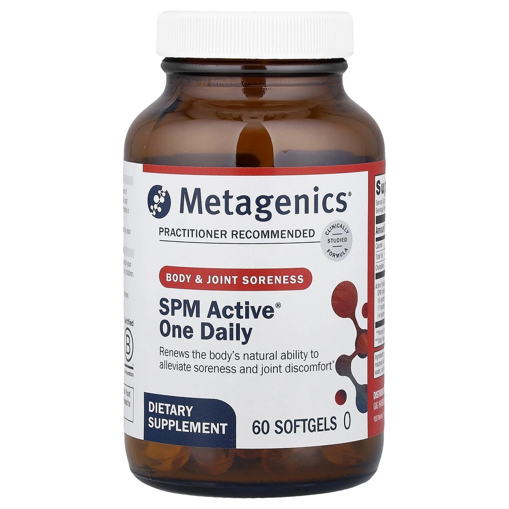 2 X Metagenics, SPM Active� One Daily, 60 Softgels