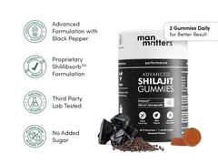 New Man Matters Shilajit Gummies Advanced (1 Month Pack)