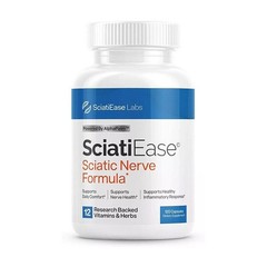 SciatiEase Labs Sciati Ease Sciatic Nerve Supplement 120 Capsules -Free shipping