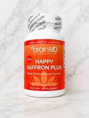 BrainMD Daniel Amen 3-in-1 Happy Saffron Plus – Sexual,Mood, Memory, 90 Caps