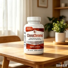 Nutrition Barton CinnaChroma po Dietary Supplement – 30 Capsules no Cinnamon box