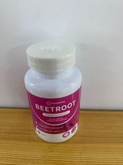 3PCS Rosabella Organic Beet Root 60 Capsules Natural Energy Boost Blood Pressure
