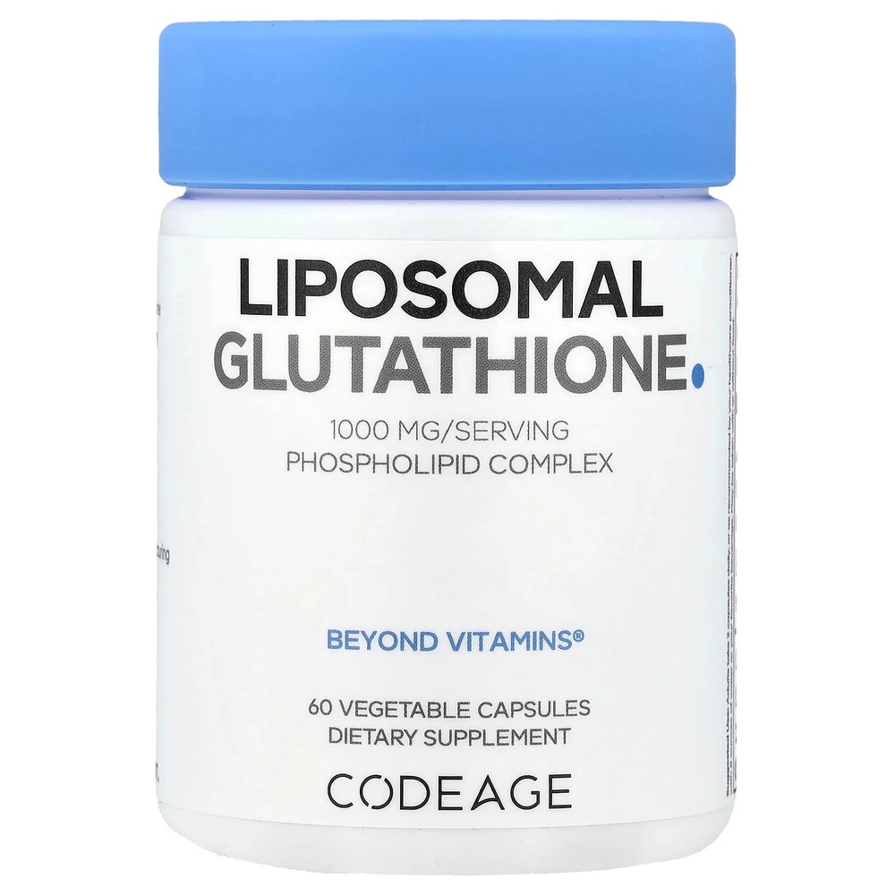 2 X Codeage, Liposomal Glutathione, 60 Vegetable Capsules (500 mg per Capsule)