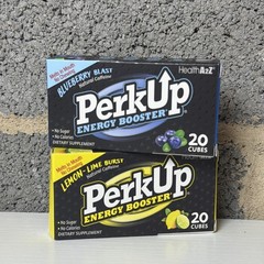 2pk PerkUp energy booster Cubes New and Sealed 20 count each