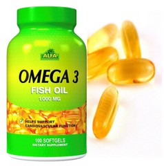 OMEGA 3 FISH OIL 1.000 MG ALFA 100 CAPSULES Omega3
