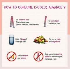 K-COLLY SWEET17 Korean Nano Collagen Advance Triple Whitening 20’s FREE BOOSTER