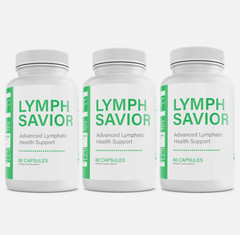 Lymph 3X Savior Support Lymphatic Wellness Advanced Dietary Supplement 60 Cap…