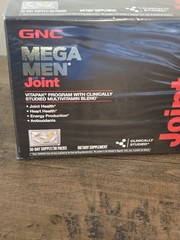 Mega Men GNC Joint Vitapak Supplement Multivitamins Heart Energy Antioxidant New