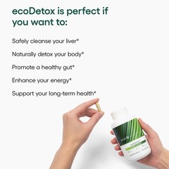 EcoNugenics ecoDetox Supplement for Liver Detox & Total Body Cleanse – Helps …