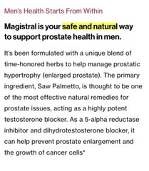 Magistral – Support & Maintain Prostate Health All Natural Saw Palmetto (500 ml)