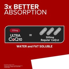 Qunol Ultra CoQ10, 3x Better Absorption 120 ct, NEW