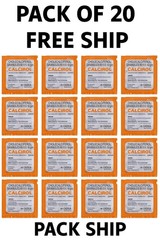 Calcirol Granules 60,000 IU x 20 | Vitamin D3 Supplement | Bone Health Support