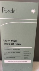 Perelel Mom Multi Support Pack – Multi Vitamins & Supplements, 30 Pack, exp 5/27