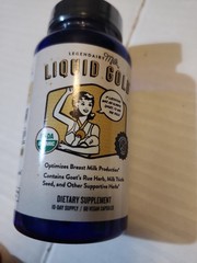 Legendary Milk Liquid Gold Dietary Supplement 60 Vegan Capsules Exp 02/2029