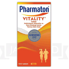 3 x Pharmaton Vitality Multivitamins & Minerals 100 Tablets – 3 PACK