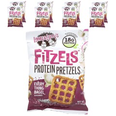 Fitzels™, Protein Pretzels, Everything Bagel , 8 Packs, 3 oz (85 g) Each