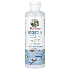 2 X MaryRuth’s, Magnesium Calm Liposomal, Almond Vanilla, 15.22 fl oz (450 ml)