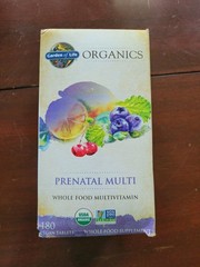 Garden Of Life Mykind Organics Prenatal Multi 120 Vegan Tablets. Exp. 6/2027