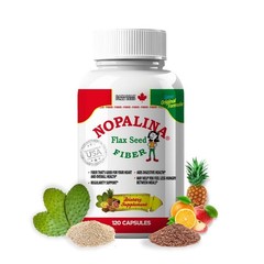 Fiber Formula | 120 Capsules | Flax Seed, Psyllium, Oat and Wheat Bran, Omega…