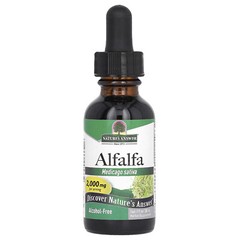 Alfalfa, Alcohol-Free, 2,000 mg , 1 fl oz (30 ml)