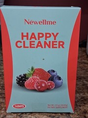 Newellme Happy Cleaner 14 Day Supply Mixed Berry 2.11oz 4/27