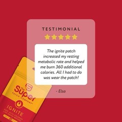 Super Patch Company- 6 Day Trial Pack of BOOST , IGNITE, KICK it! (2) Of Each