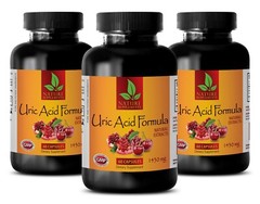 URIC ACID FORMULA – blood pressure support herbs – heart health herbs 3Bot