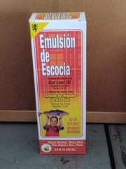 (BB 12/26) Emulsion de Escocia w/ vitamins A&D Strawberry/Banana Flavor – 6.5 oz