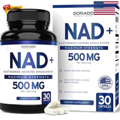 Vibrant Living: Pure 500mg NAD+ Supplement – Third-Party Tested & Trusted