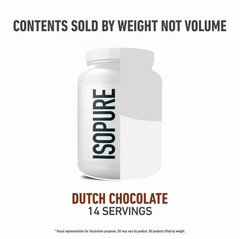 Isopure Low Carb 100% Whey Protein Isolate, Chocolate, 14 Servings
