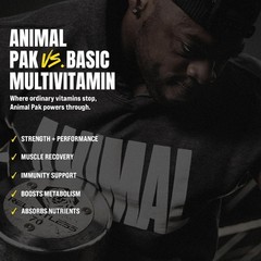 UNIVERSAL NUTRITION ANIMAL PAK Ultimate Foundation Multivitamin for Men 44 Packs