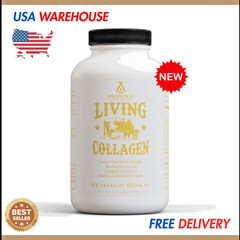 Ancestral Supplements Living Collagen Grass Fed Beef | 3000mg | 180 Capsules