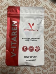 VitalHealth V-Itaren 60 Veggie Capsules – New! Vital Health! Exp 3/2027