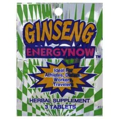 6x Packs Energy Now Ginseng Weight Loss Herbal Supplements | 3 Tablets Per Pack