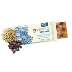 Gomacro Organic Macrobar Oatmeal Choclate Chip 2.3 Oz