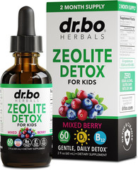 Zeolite Detox for Kids Liquid Drops – Advanced Clinoptilolite with Pure Vitamins