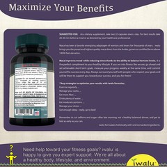 Ashwagandha Maca Root | Best Supplement Capsule Pill Men Women FREE SHIP