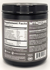 MTN OPS Enduro Cardio Supplement, 30 Servings, Huckleberry Lemonade, Exp. 12/27