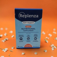 Replenza GLP-1 Support Daily Nutritional Supplement 60ct Exp. 08/26