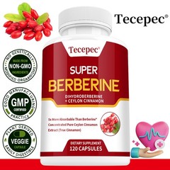 Berberine Capsules – 4000 mg – Blood Circulation – Gut Health – 120 Capsules