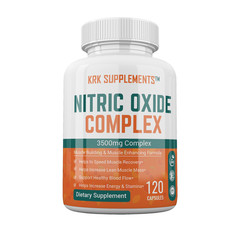 1x Nitric Oxide 3500mg L-Arginine Citrulline Keto Build Muscle Pump Growth Pills