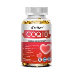 COQ10 Promotes Healthy Mouth And Gums Supports Energy Generation 30-120 Capsules