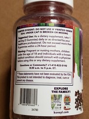 Konsyl – Elderberry Immunity Gummies – 60 gummies – Vegan / Non GMO – Exp 3/2025