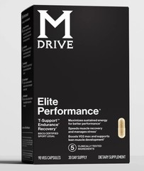 Mdrive Elite Performance Testosterone & Energy Boost Men’s Formula. EXP 7/26 NEW