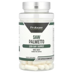 Saw Palmetto, 500 mg, 100 Capsules