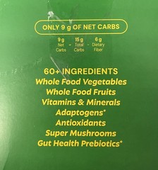 Gruns Adults Super Greens Gummies Multivitamin Superfood 35 Packs
