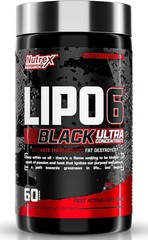 Lipo6 Black Intense Ultra Concentrate Thermogenic Fat Burner Weight. EXP 10/28