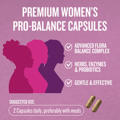 Candida Support Latero Raw Probiotics Supplement for Women & Men – 60 Ct.