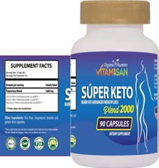 Keto BURN Diet Pills 90 +APPLE CIDER VINEGAR 2000 Ketosis Weight Loss Supplement